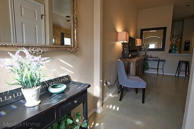 Model Home Entryway