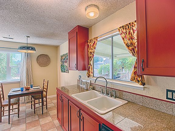 Kitchen and dining area
