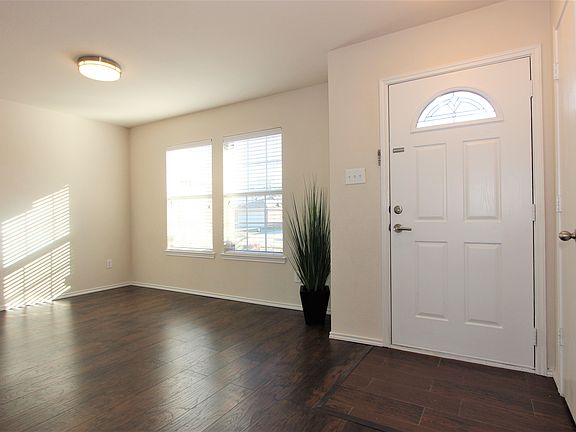 Open entry & dining room