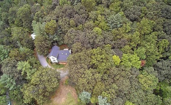 Overhead Drone shot...Property has 1.71 acres