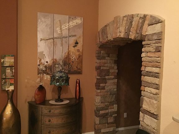 Living room arch to foyer