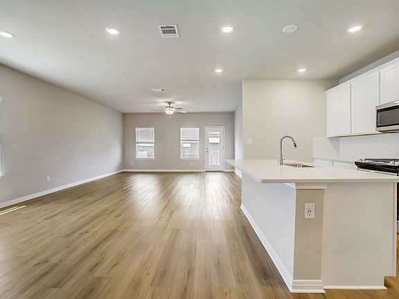 The open concept floorplan makes this home feel extra spacious.