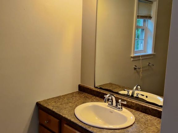 full bath on second level