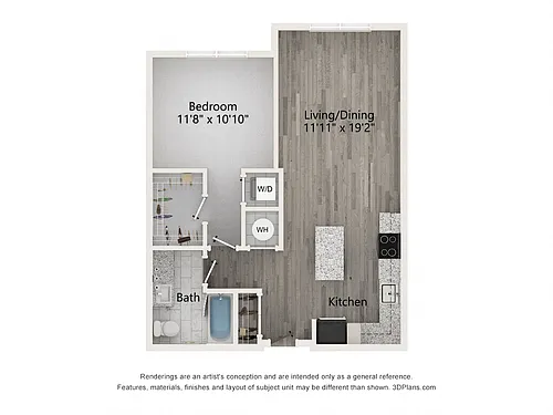 Floor plan A1B