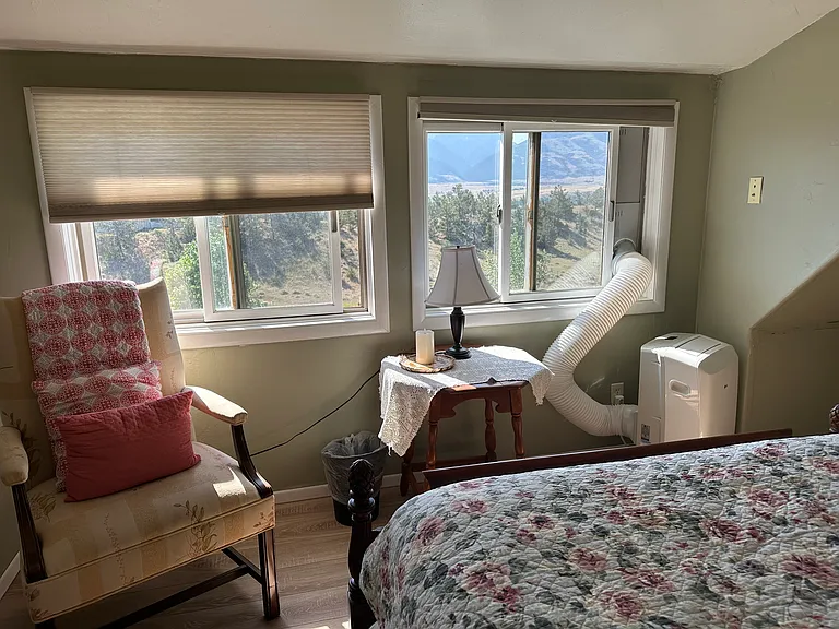 Top floor bedroom