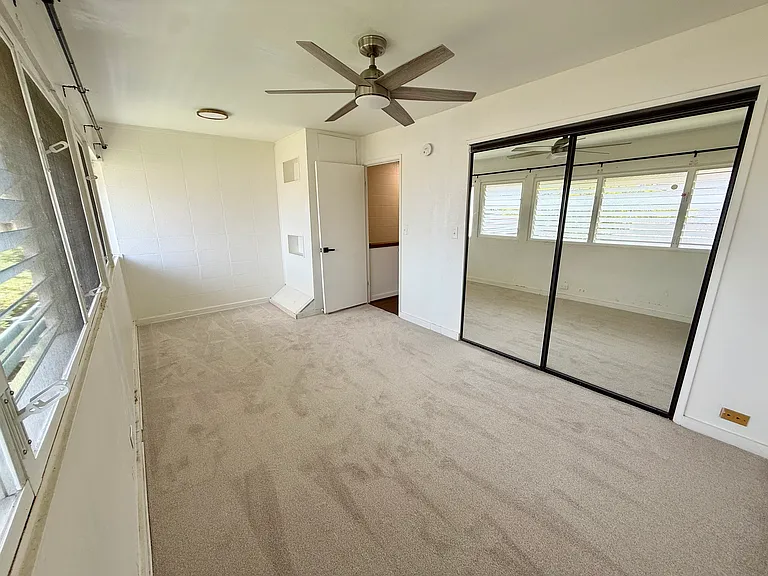 Bedroom refreshed with brand new carpet