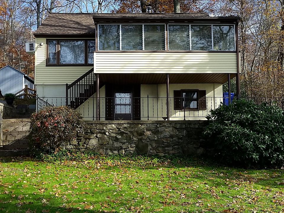 Lake side of House