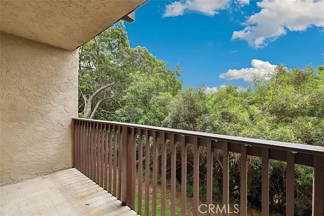 Balcony, you can put BBQ