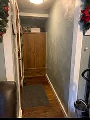 Front door coat closet