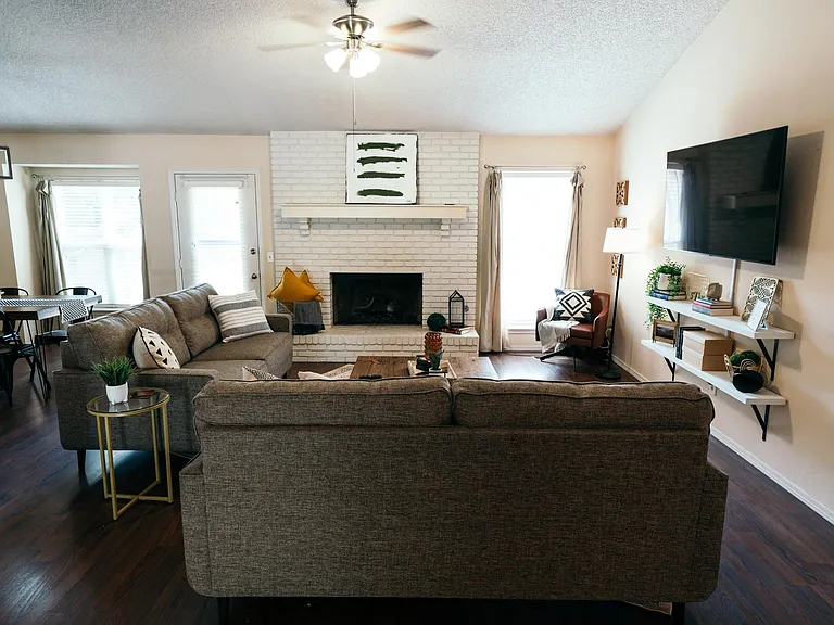 Main level family room