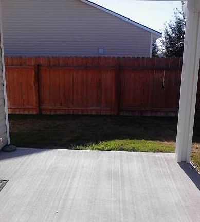 Back yard patio