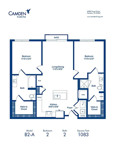Floor plan B2-A