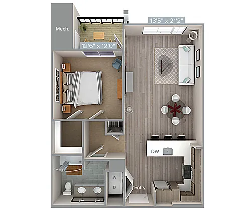 Floor plan A4-813-U