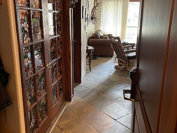 Entryway to condo