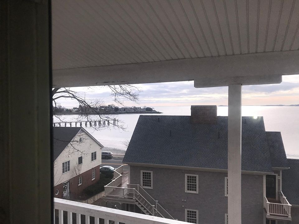 View of Swampscott beach and pier