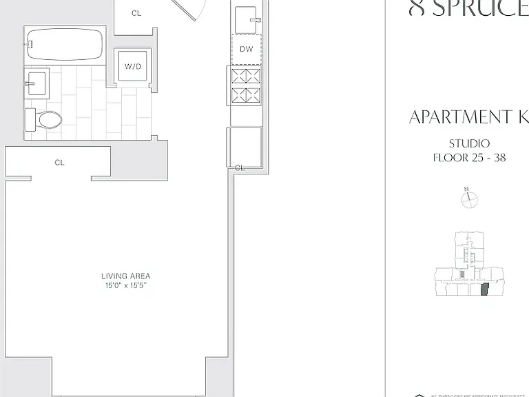 8 Spruce St #38K — Photo 18