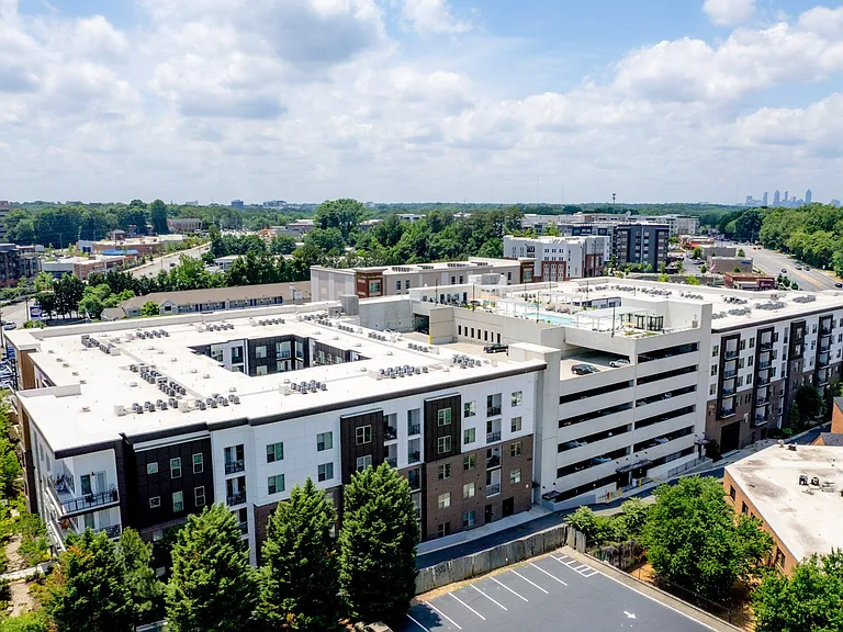 Aerial Shot of Entire Building