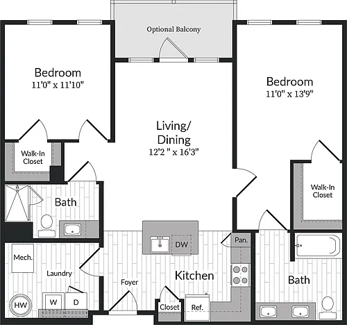 Floor plan F2_CF