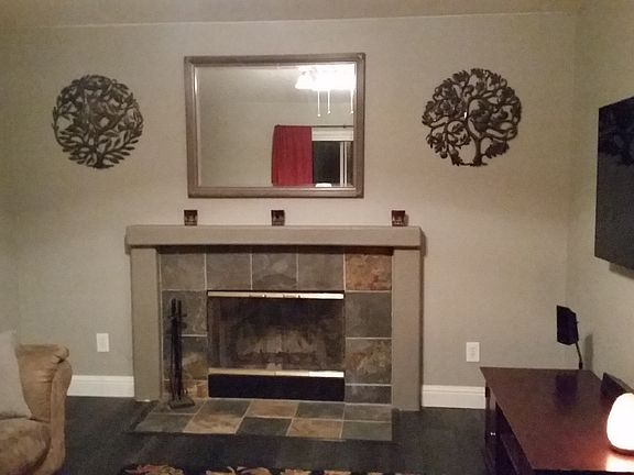 Fireplace in Family Room
