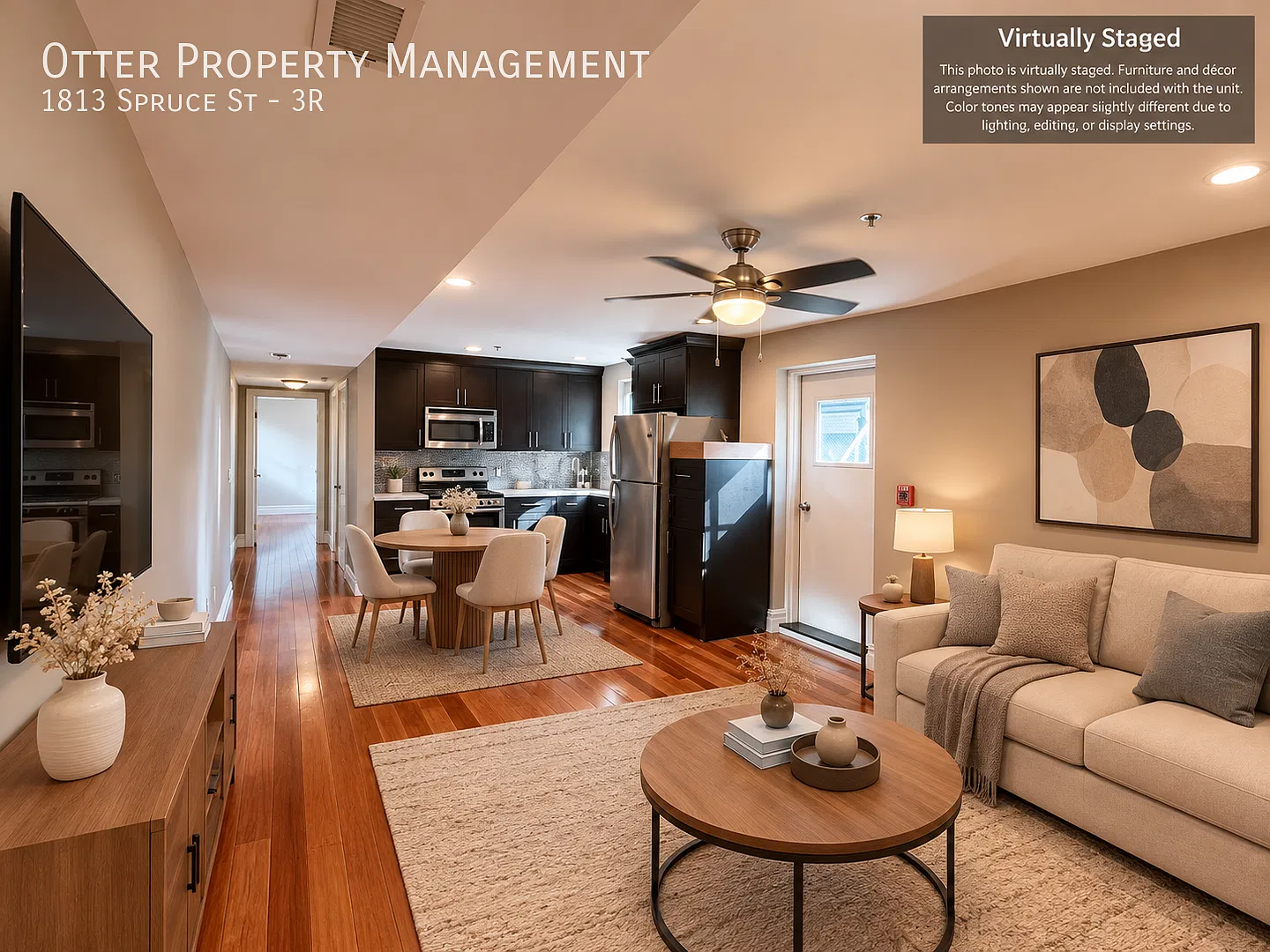 1BR/1BA Rittenhouse Apartment with Central A/C & In-Unit Laundry — Photo 1