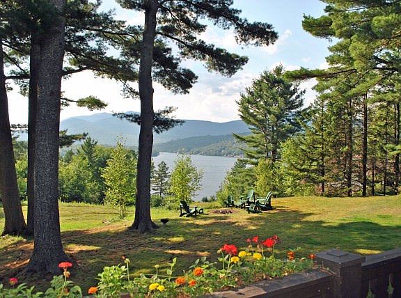 Lake/Mountain/Yard View From Deck