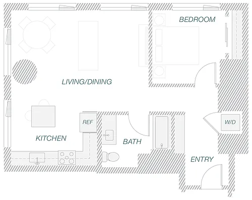 Floor plan 1-3A