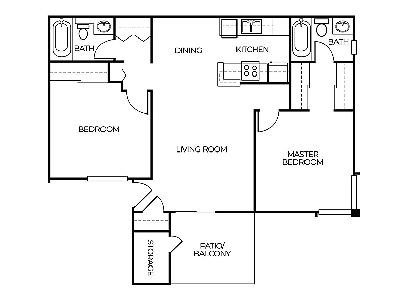 Floor plan 2X1