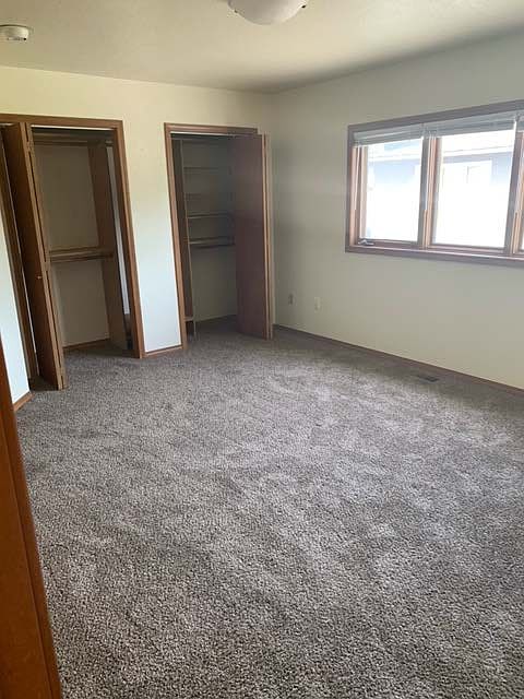 Master bedroom toward closets