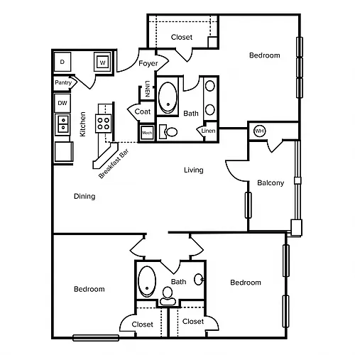Floor plan D2
