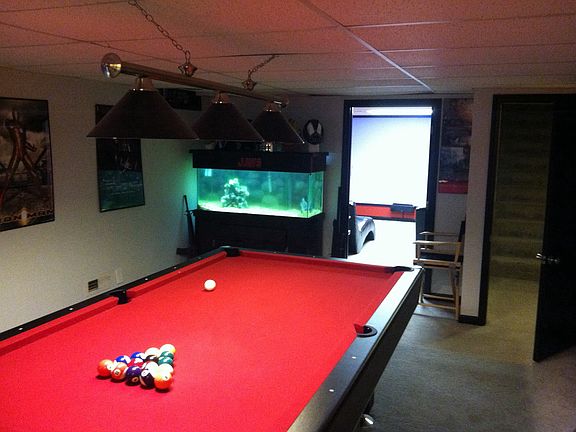 Pool table room