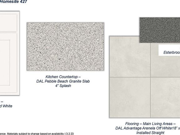 Images are general for reference. Materials subject to change based on availability 3.3.23