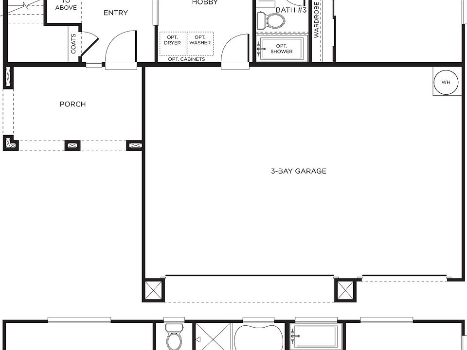 Eldorado Ridge - Plan 3A - Floorplan