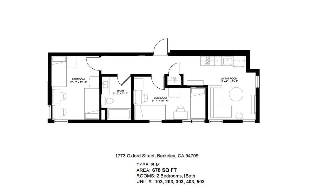 Building Photo - 1773 Oxford St #103