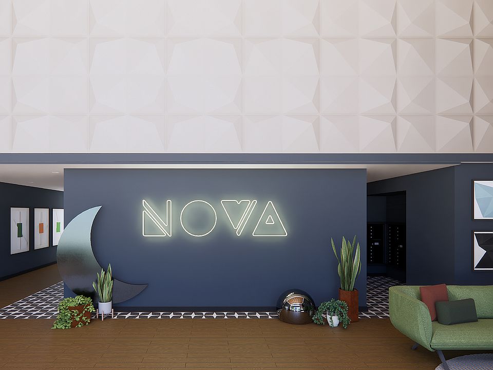 Nova Lobby & Entrance Rendering
