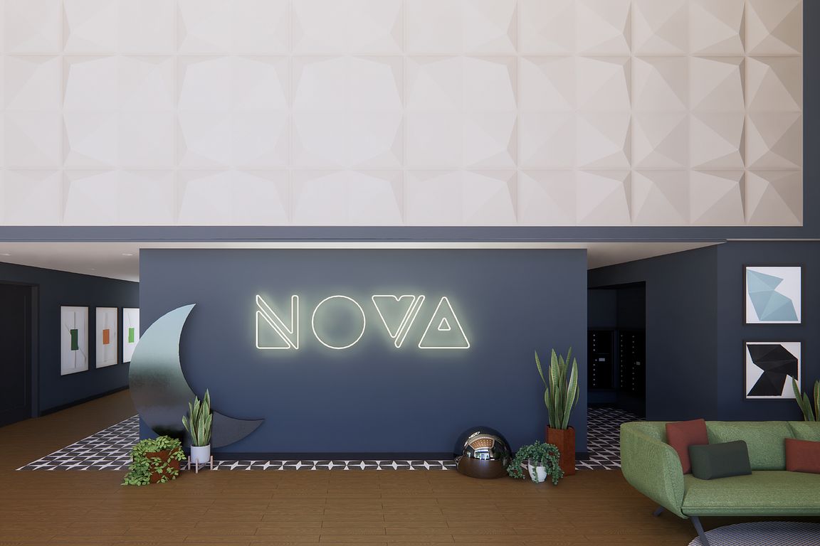 Nova Lobby & Entrance Rendering