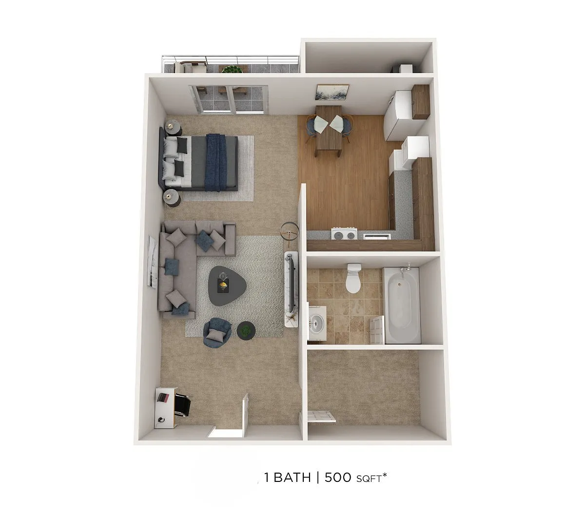 Floor plan STUDIO