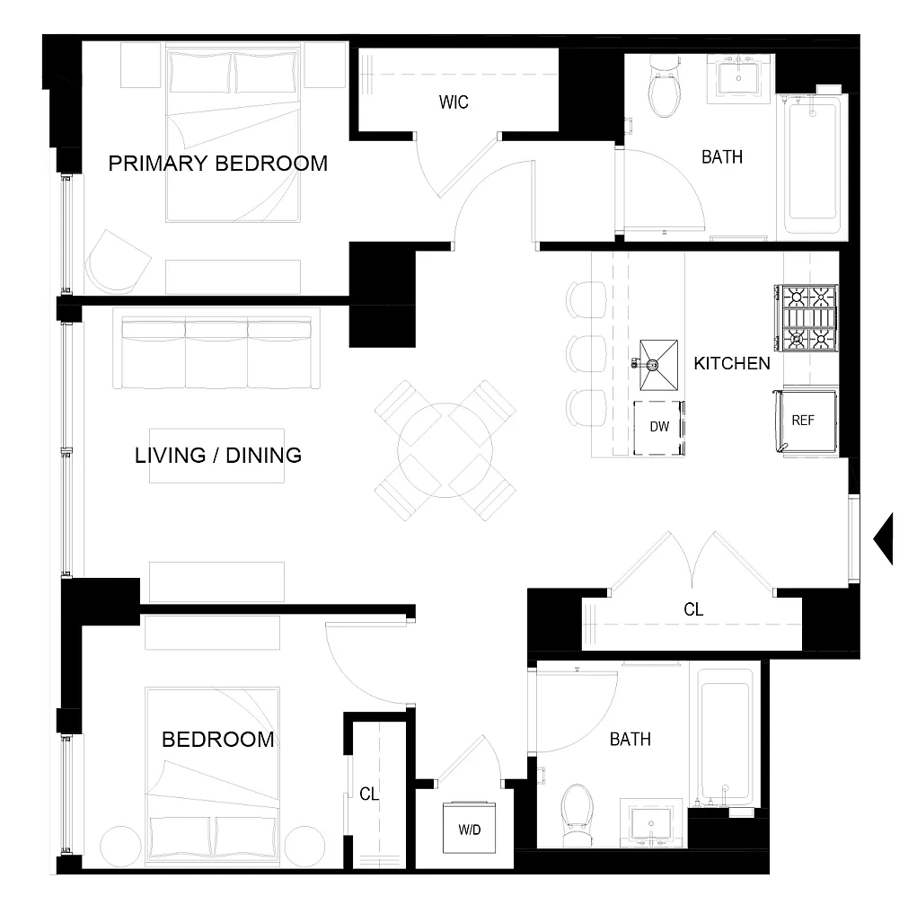 Floor plan 508-PH8