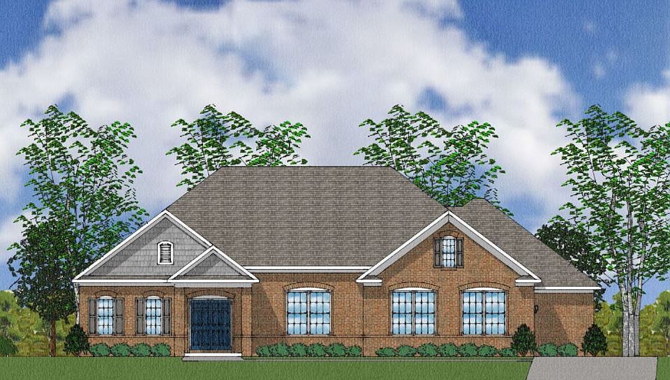 The Templeton - Elevation A Side Entry - No Bonus Room