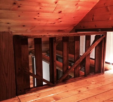 up stairs loft bedroom