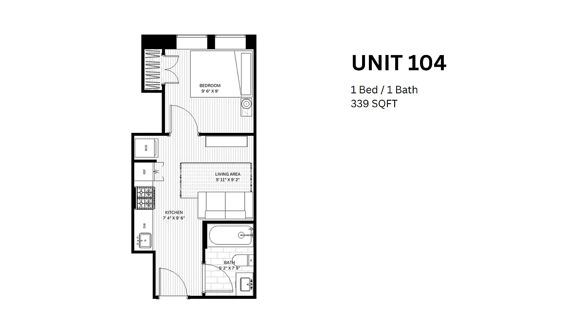 Floor plan 104