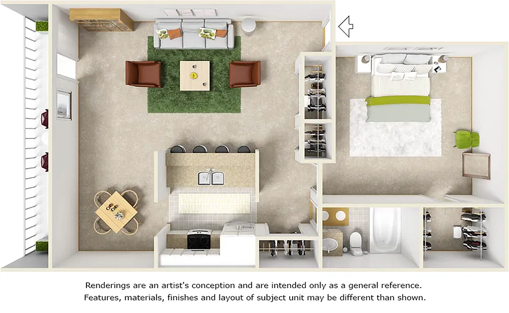 Floor plan Songbird