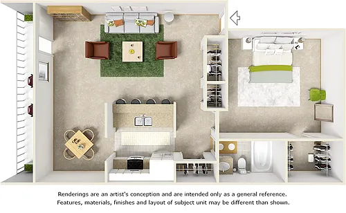 Floor plan Songbird
