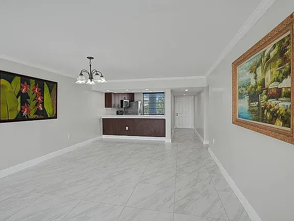 View from Florida room to the front