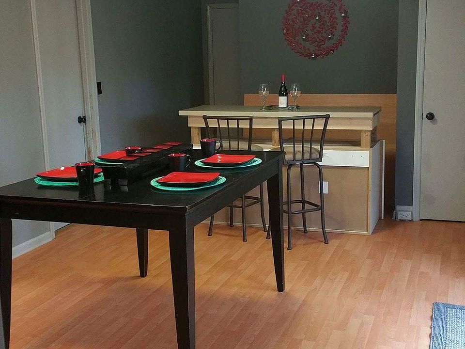 Large dining room. 