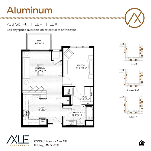 Floor plan Aluminum
