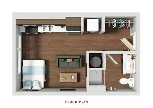 Floor plan The Basin