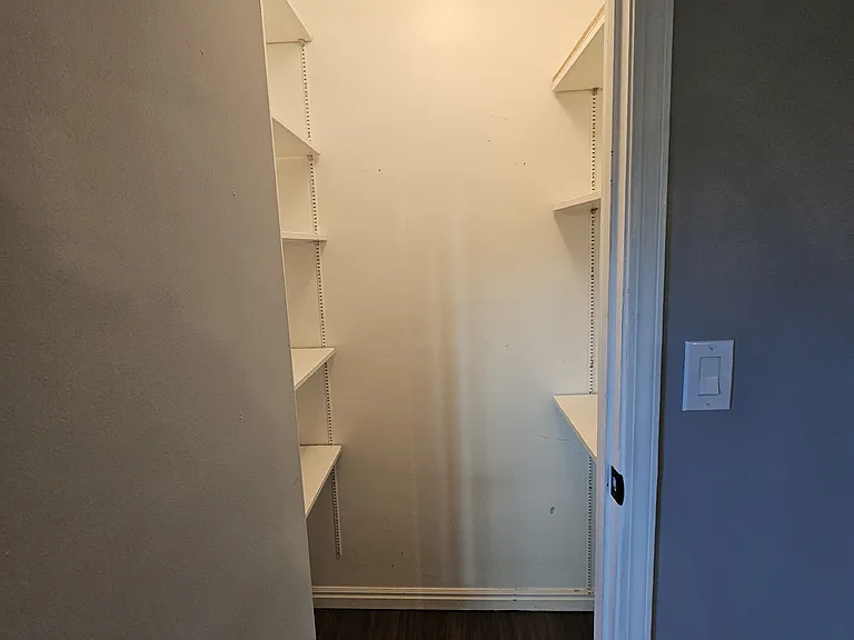 Living room closet