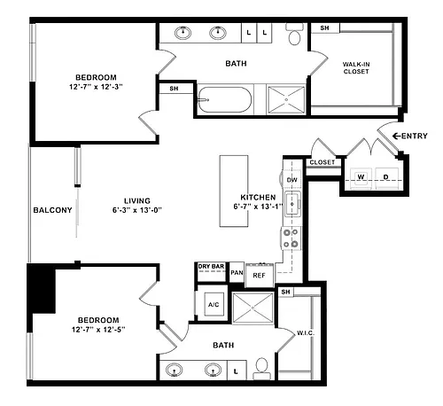 Floor plan B5
