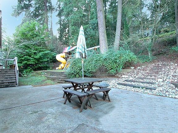 Great back yard patio/firepit