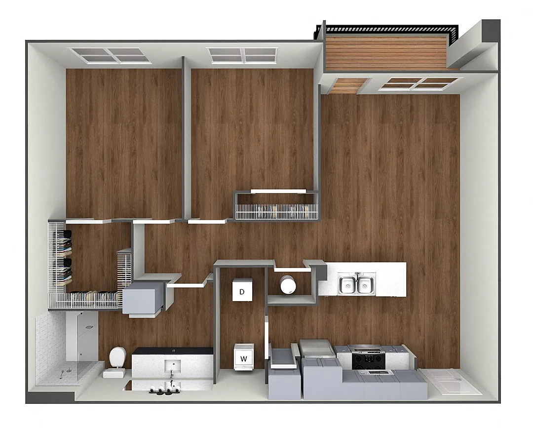 Floor plan The Campbell